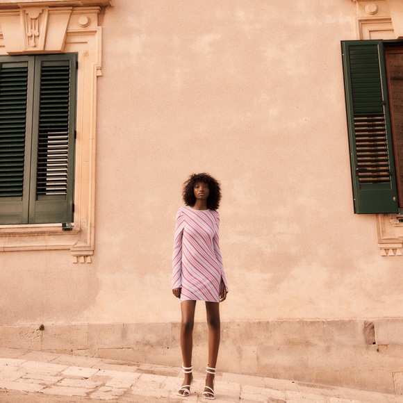 Zara Striped Dress - Picture 7 of 11